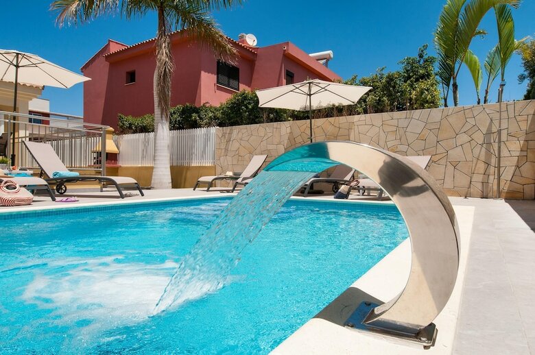 Villa Curie In Sonnenland With Pool
