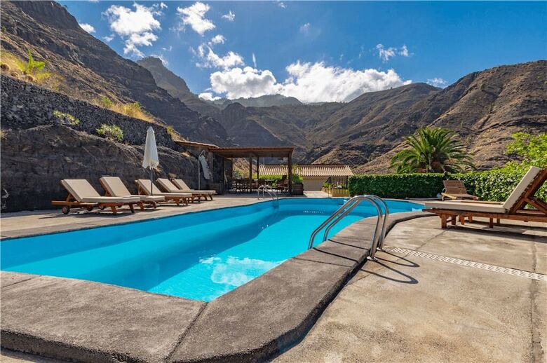 Casa Rural Con Piscina Compartida En Agaete II