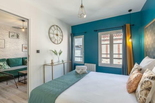 Vert D'hotes - Charming Renovated Apartment - Downtown - Wifi -