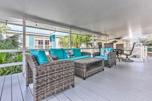 Bright Miramar Tropical Cabana, 2 Blocks To Beach!