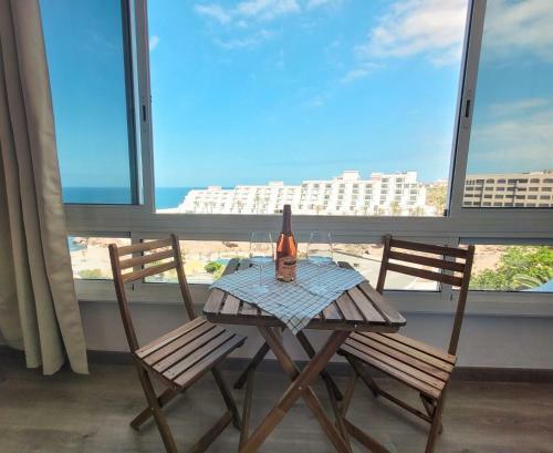 Apartamento Spacious Studio With Sea View In Paraiso Del Sur