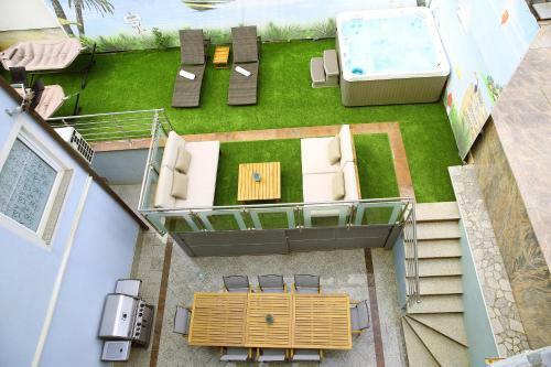 Apartamento Villa Mit Whirlpool F�r 32 Per