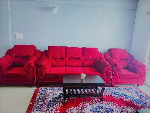 Apartamento La Casa Roja Negra (Huge 3 Bhk)