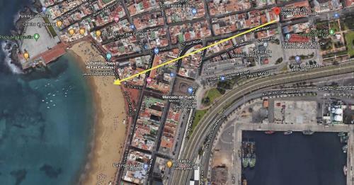 Apartamento Canteras 6 Personas Cerca de La Playa