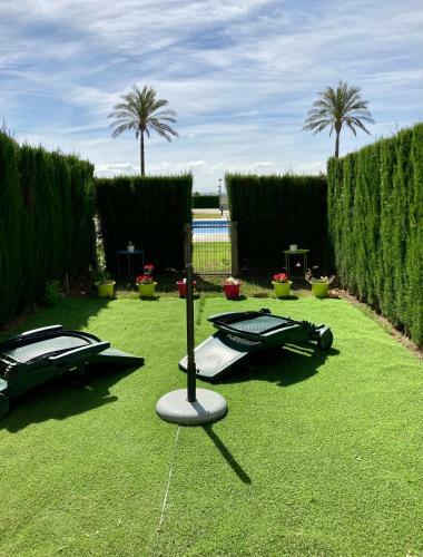 Casita Con Piscina En El Pitch&putt L'ampolla