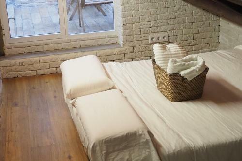 Tiny And Cute Apartment In The Roof Touching Border