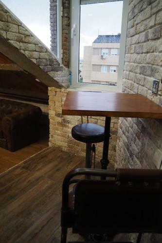 Tiny And Cute Apartment In The Roof Touching Border