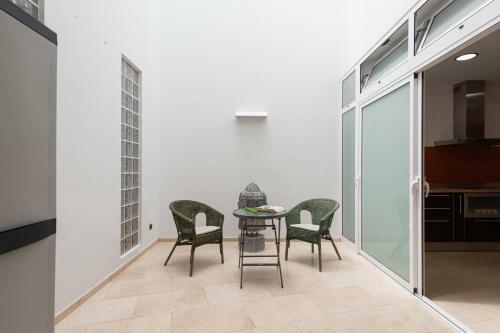 Apartamento 3br Urban Apt - Inner Patio - Wifi