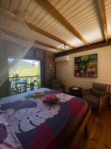 Bed & Breakfast Les Lodges Des Hauts de Deshaies