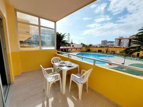 Sunny Cozy Nice Apartment Loscristianos Wifi,pool