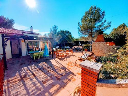 Abeleshome. Villa Con Piscina, Barbacoa Y Parque Infantil.