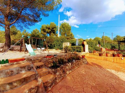 Abeleshome. Villa Con Piscina, Barbacoa Y Parque Infantil.