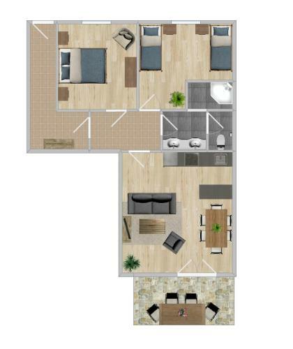 Apartamento Landhaus Bergner Alm