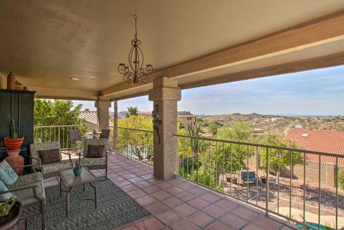 Fountain Hills Luxe Desert Oasis With Mtn Views