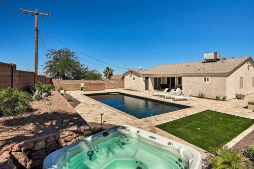 Lavish Lake Havasu Home W/ Pool, Spa & Fire Pit!