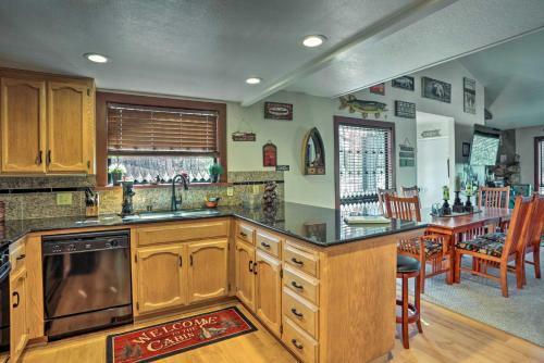 Bass Lake Home With Decks Private Boat Slip!