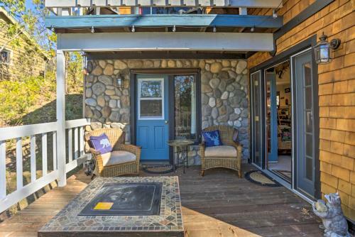 Bass Lake Home With Decks Private Boat Slip!