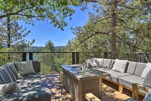 Airy Alpine Getaway With Lake Arrowhead Views!