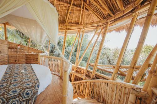 Villa Tower House - 4 Bds Eco Bamboo House, River View