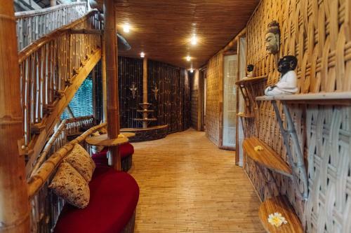Villa Temple House 3bds Eco Bamboo House Pool River View