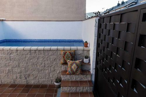 Valsain Lodge Con Piscina Y Patio Privado