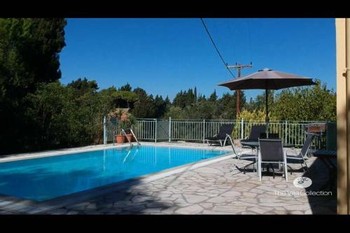 Gastouri Villa Pascalia With Pool And Views