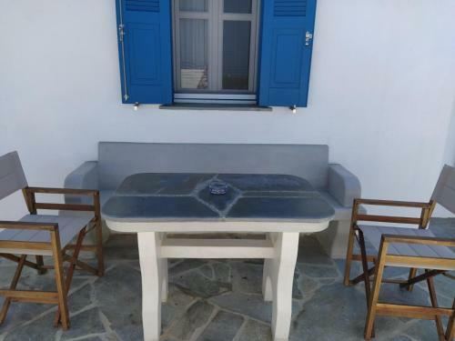 Cycladic Houses In Rural Surrounding