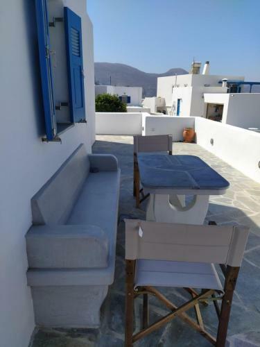 Cycladic Houses In Rural Surrounding