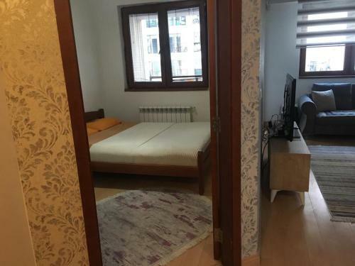 Two Rooms And Kitchen, Bathroom With Balcony Apartment