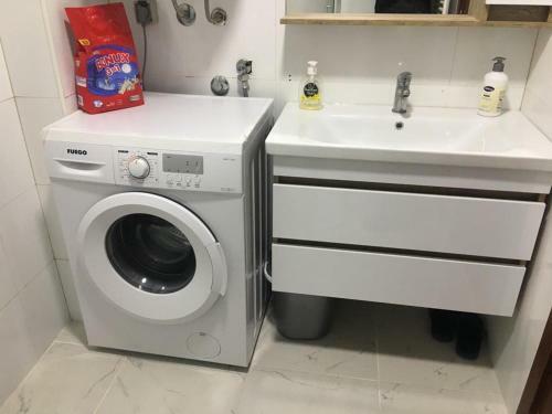 Two Rooms And Kitchen, Bathroom With Balcony Apartment
