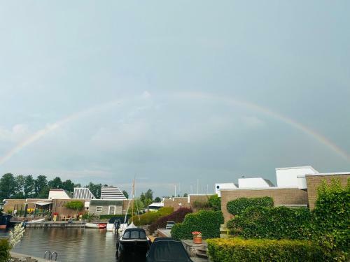 Modern Waterfront Home In Langweer, Friesland