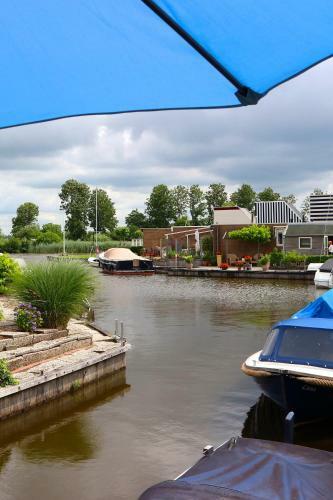 Modern Waterfront Home In Langweer, Friesland