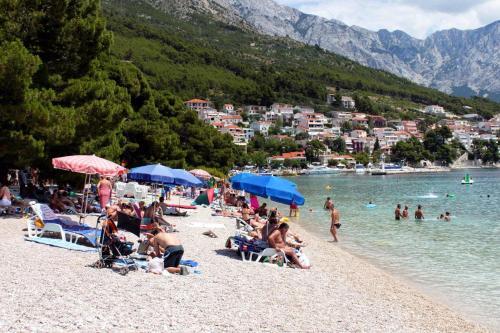 Apartments With A Parking Space Brela, Makarska - 17371