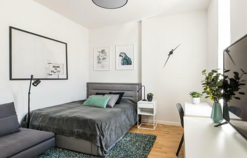 Apartamento Cozy Modern Studio In City Centre & Queensize Bed