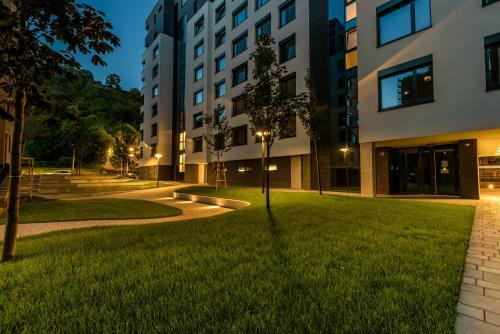 Apartamento Bratislava Center, River Front, Private Parking Included