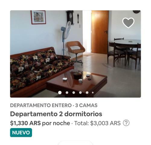 Apartamento Departamento Amplio Dos Dormitorios