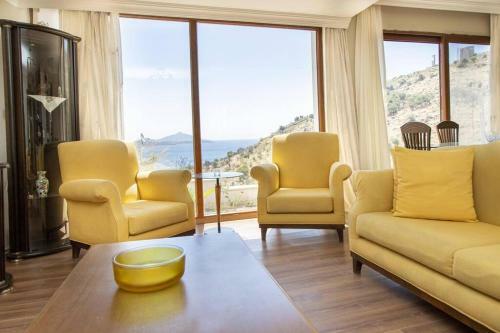 Villa Duplex With Stunning View Near Camel Beach In Bodrum