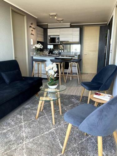 Apartamento Hermoso Dpto. En Conc�n Con Vista So�ada Al Mar