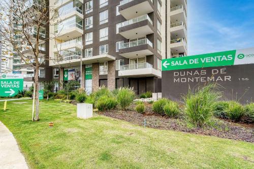 Apartamento Depto Full Terraza En Costa De Montemar