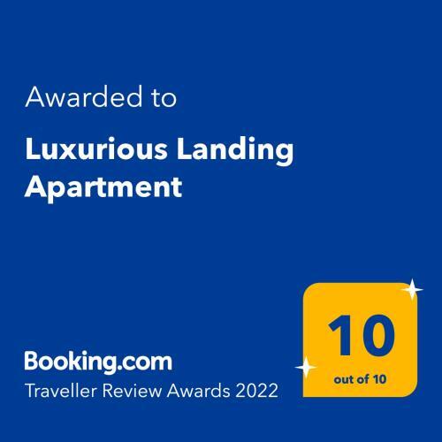 Luxurious Landing Apartment