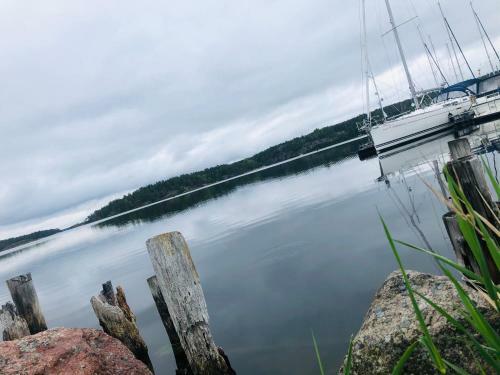 Schwimmendes Haus, Freier Blick Aufs Tolle Wasser