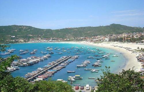 Casa Com Vistas Para A Praia Dos Anjos
