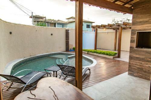 Linda Casa Com Piscina Bosque De Geriba