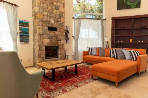 Villa Captivating House Surrounded By Olive Grove In Seferihisar
