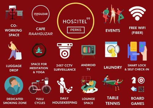 Hoshtel99 - Stay, Cowork & Cafe - A Backpacker Hostel