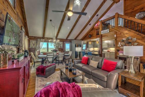 Blue Cabin In The Sky By Escape To Blue Ridge