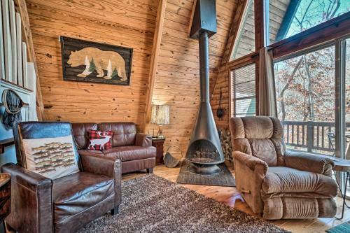 A-frame Of Mind On Brasstown Creek Cabin!