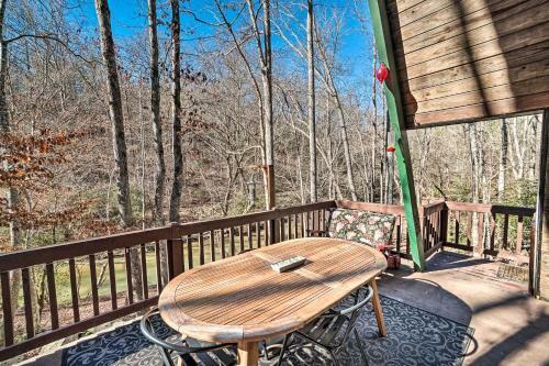 A-frame Of Mind On Brasstown Creek Cabin!