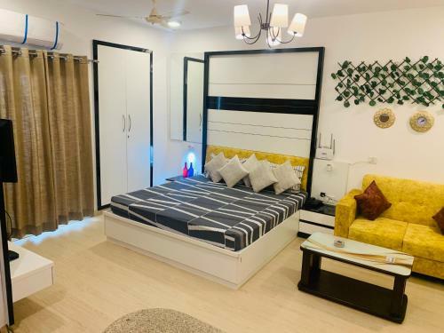 Apartamento The Influential Square Near India Expo Mart