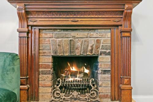 Apartamento 3br Cozy Fireplace Full Kitchen Walk To Red Line